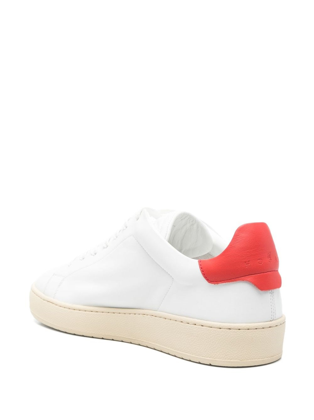H672 leather sneakers - 4
