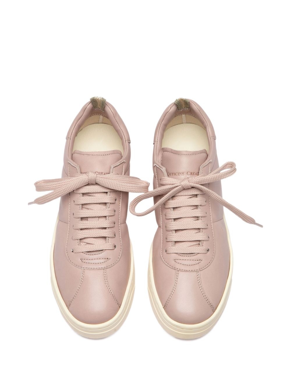 Karma leather low-top sneakers - 3