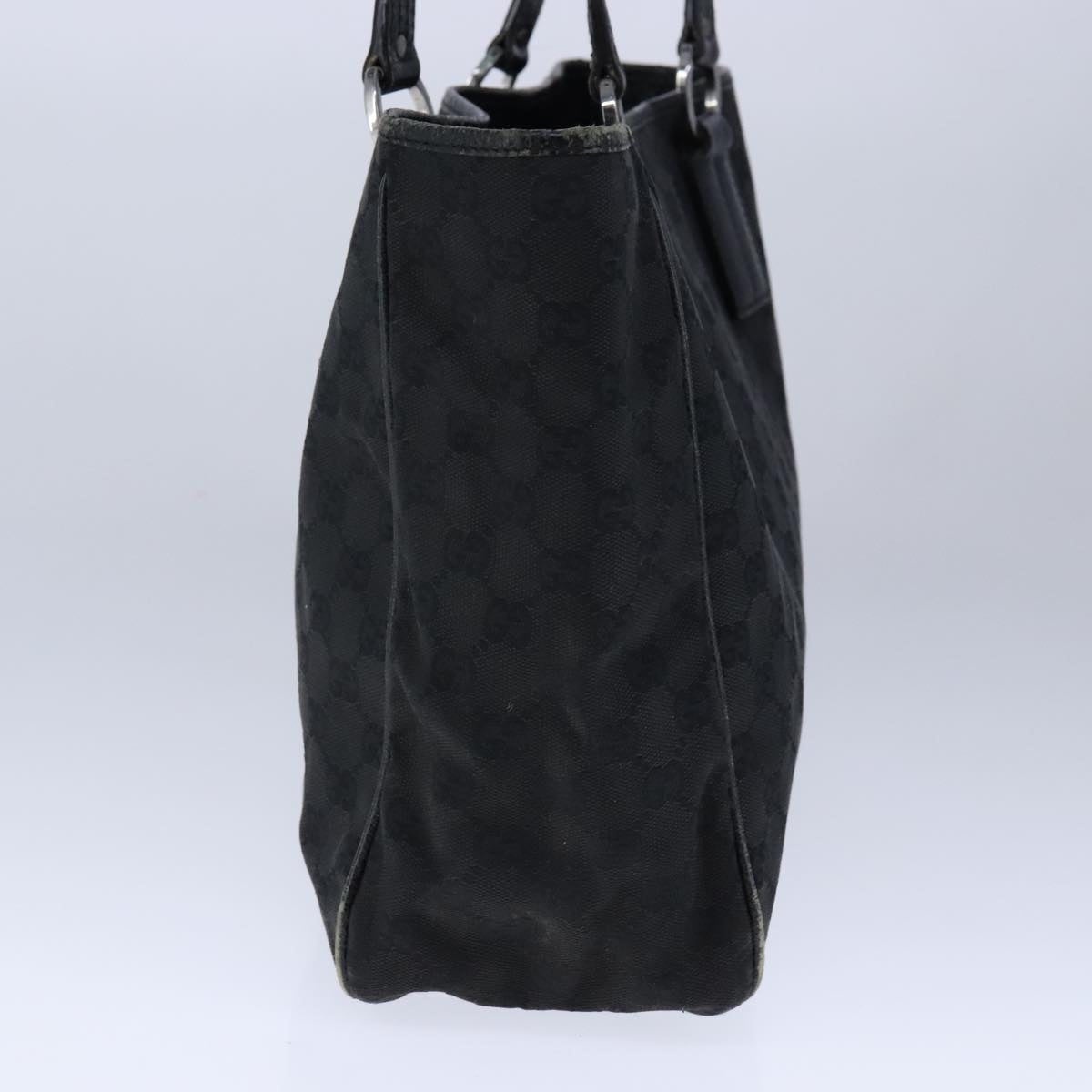 GUCCI GG Canvas Tote Bag Canvas Black - 5