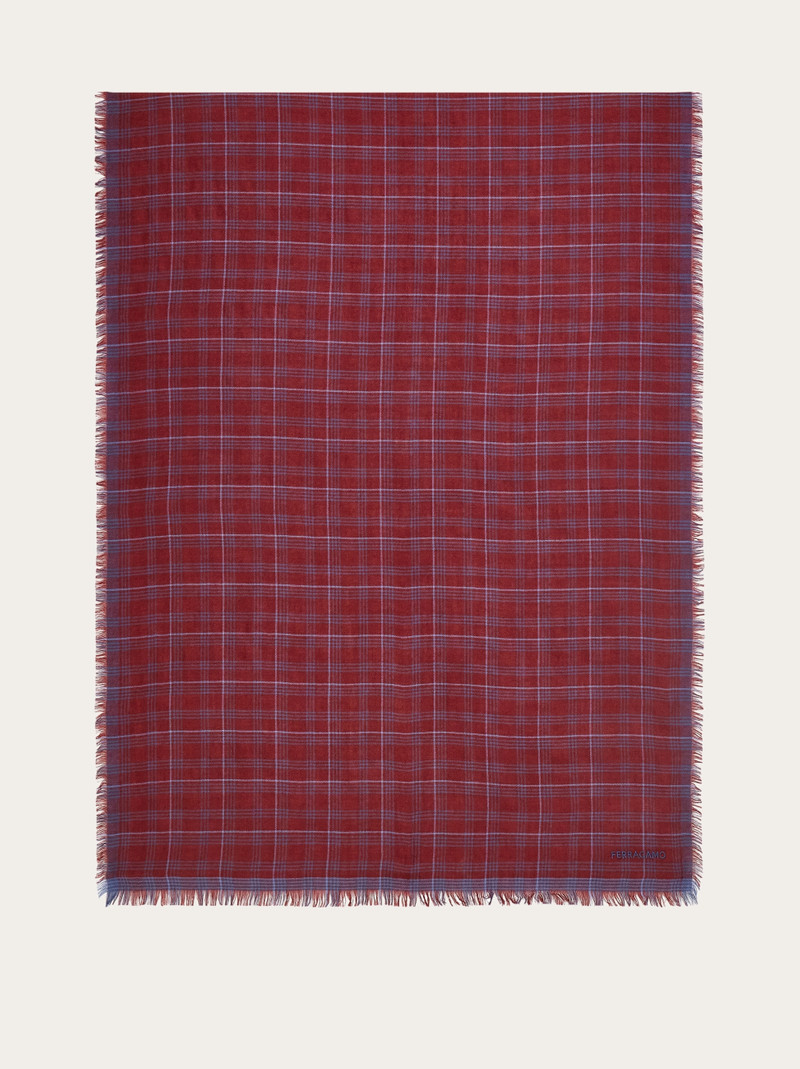 Cashmere and silk scarf 5