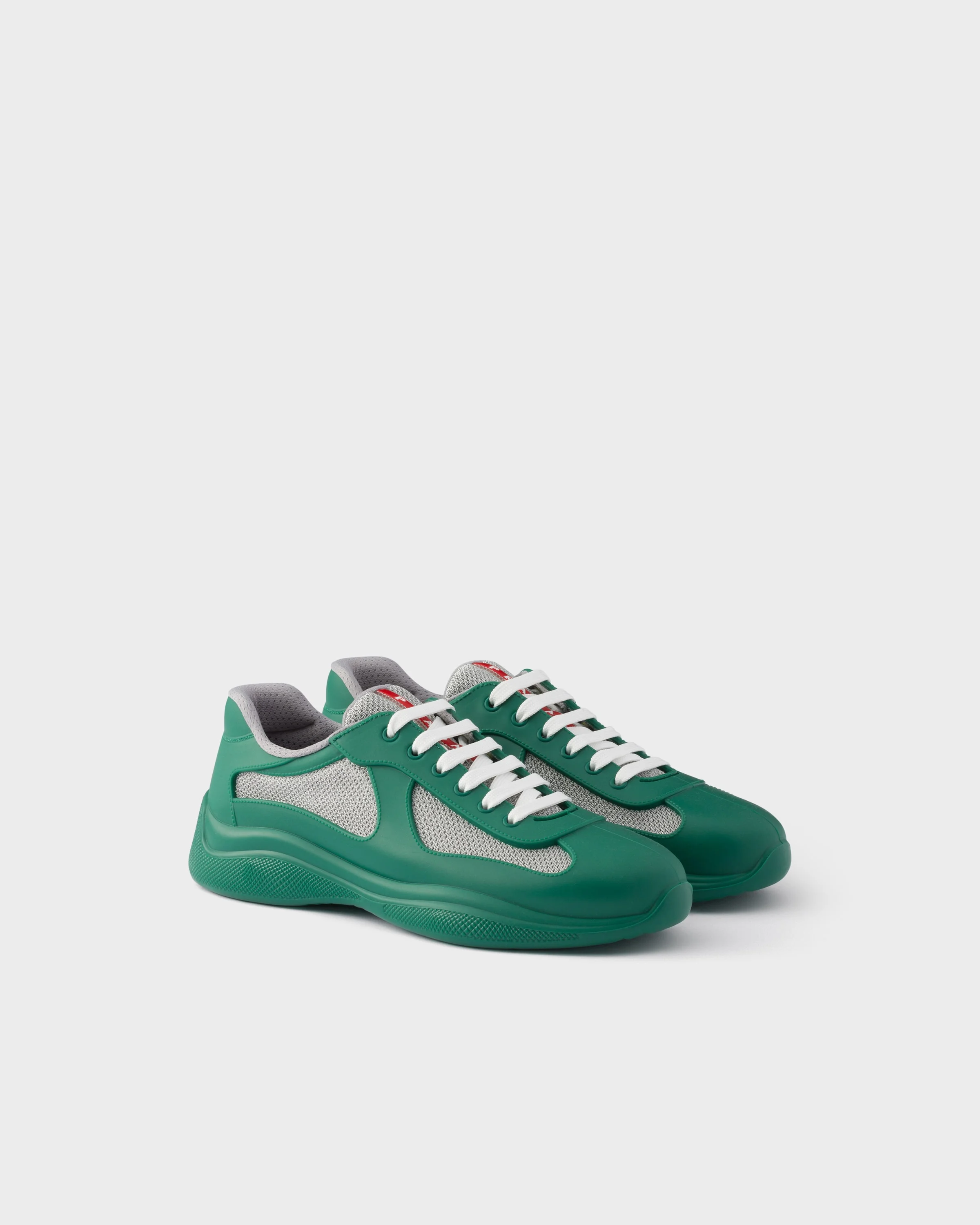 Prada America's Cup Soft rubber and bike fabric sneakers - 1