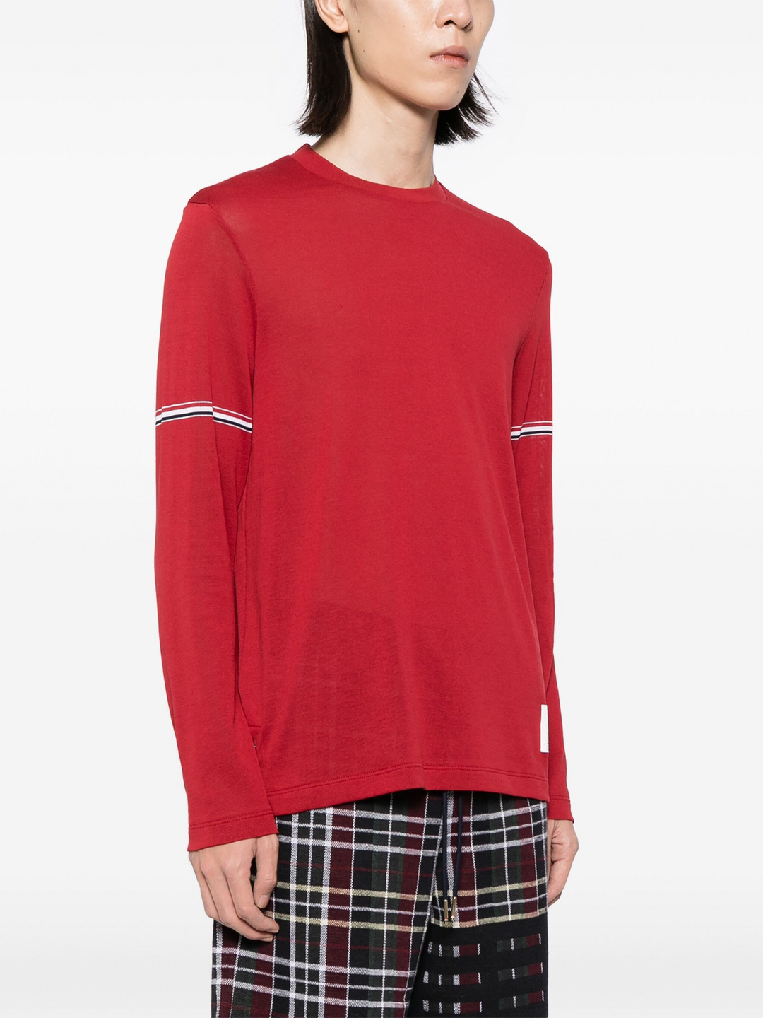 Light Weight Cotton Stripe Tee - 3