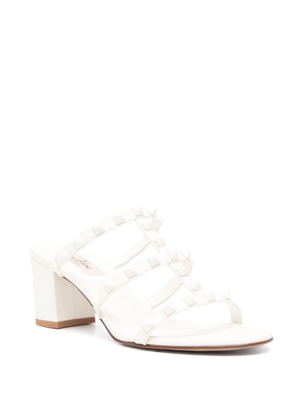 Rockstud 60mm leather sandals - 2