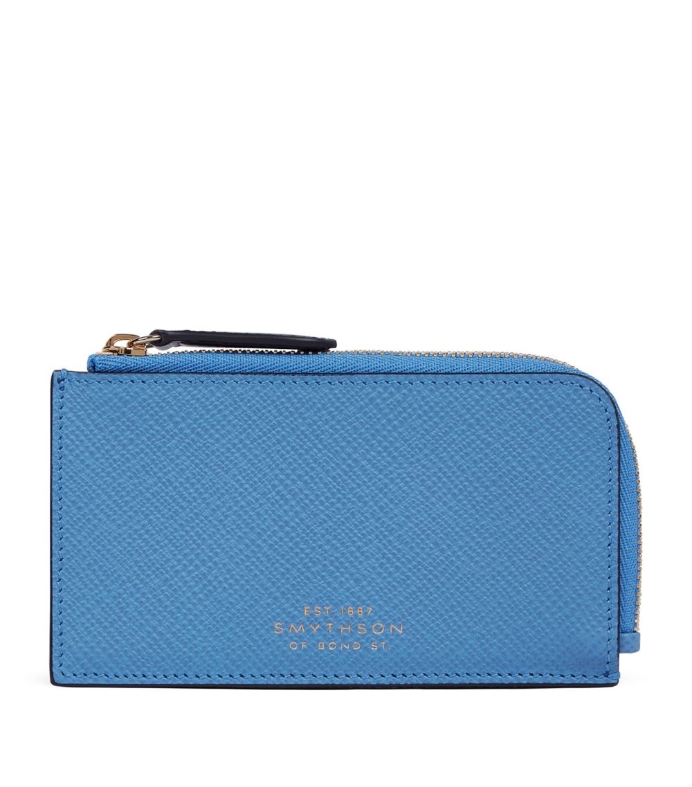 Smythson 4 Card Slot Wallet with Coin Case