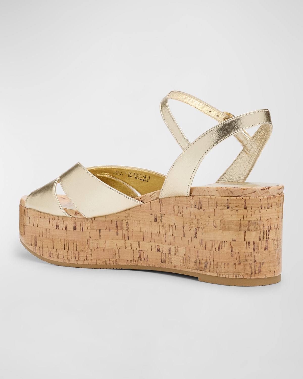 Carmen Midi Crisscross Platform Sandals - 4