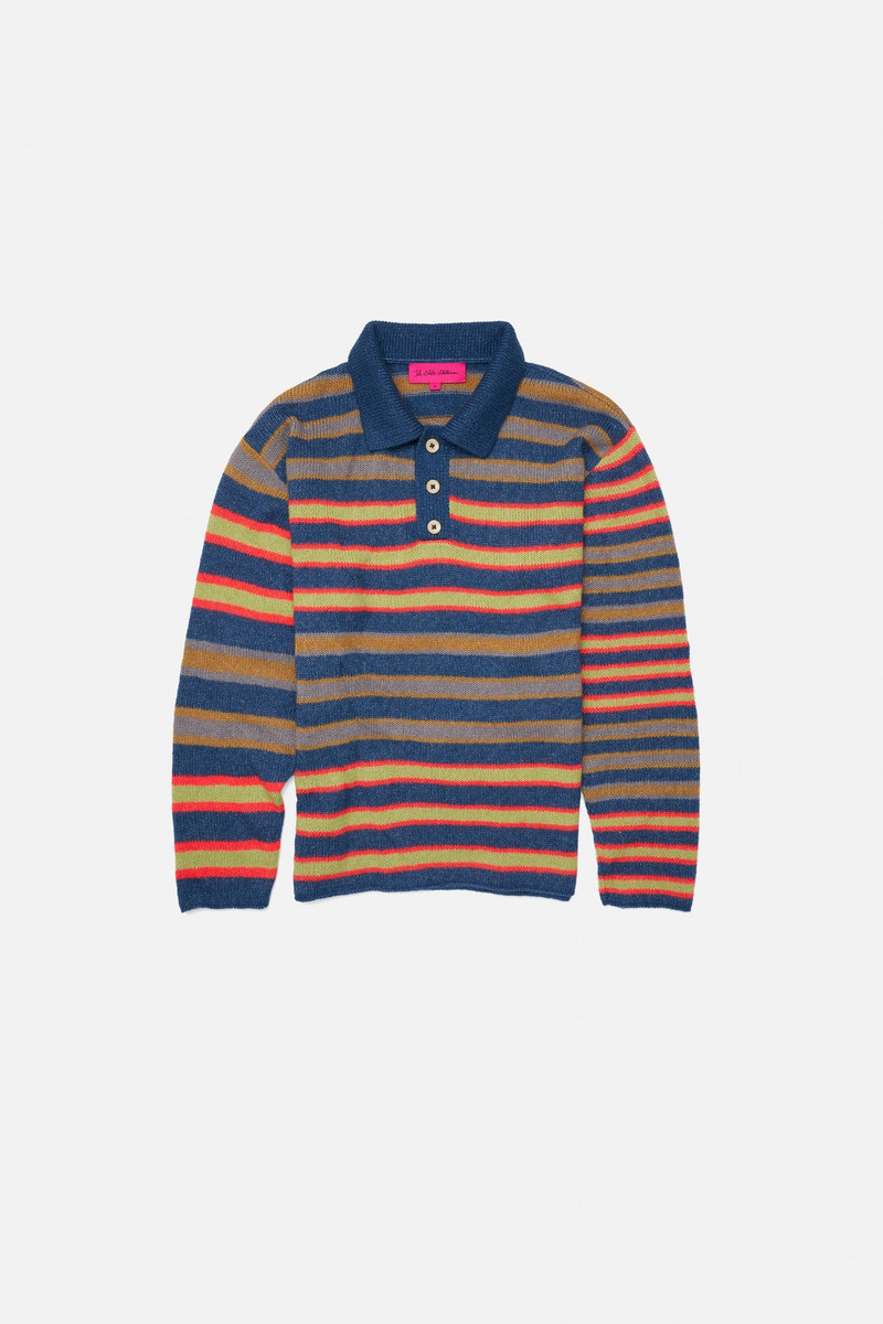 LEO STRIPE POLO LS 1