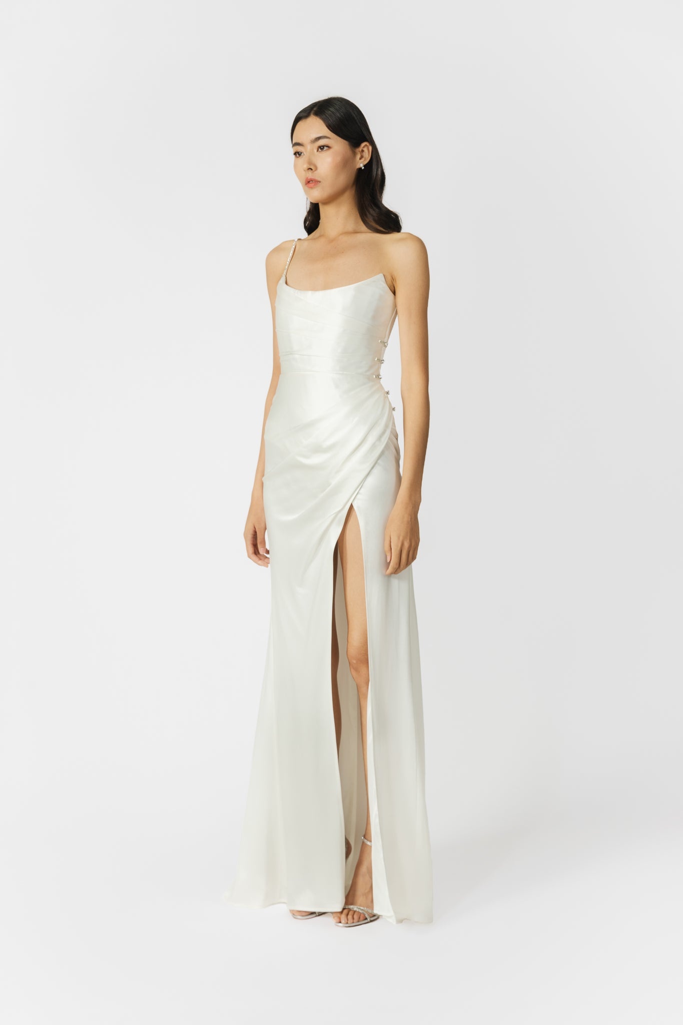 PASHA SATIN GOWN - 3
