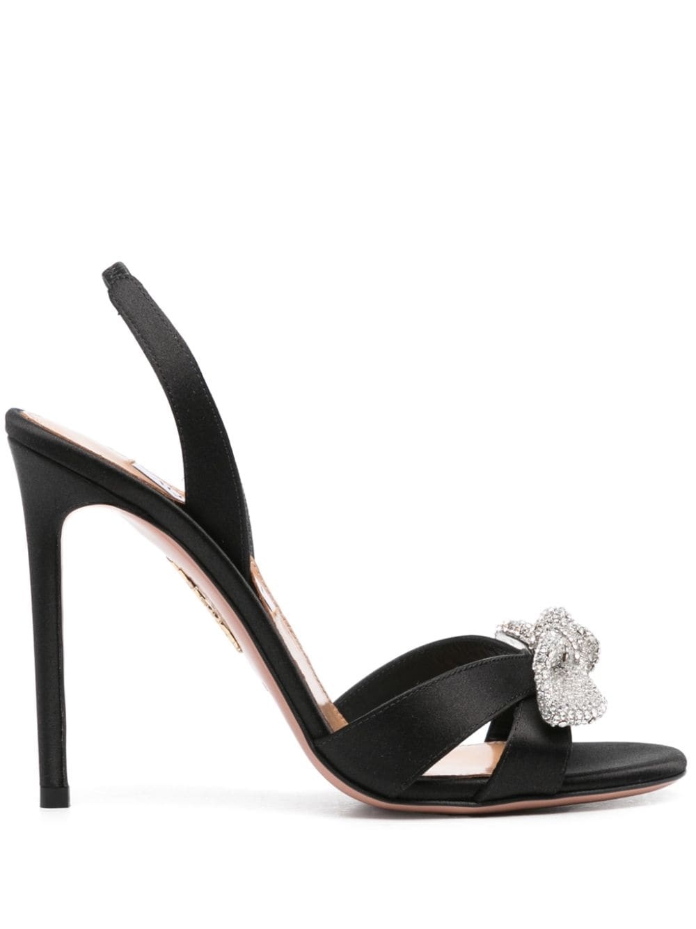 105mm Very Bow Tie Crystal sandals - 1