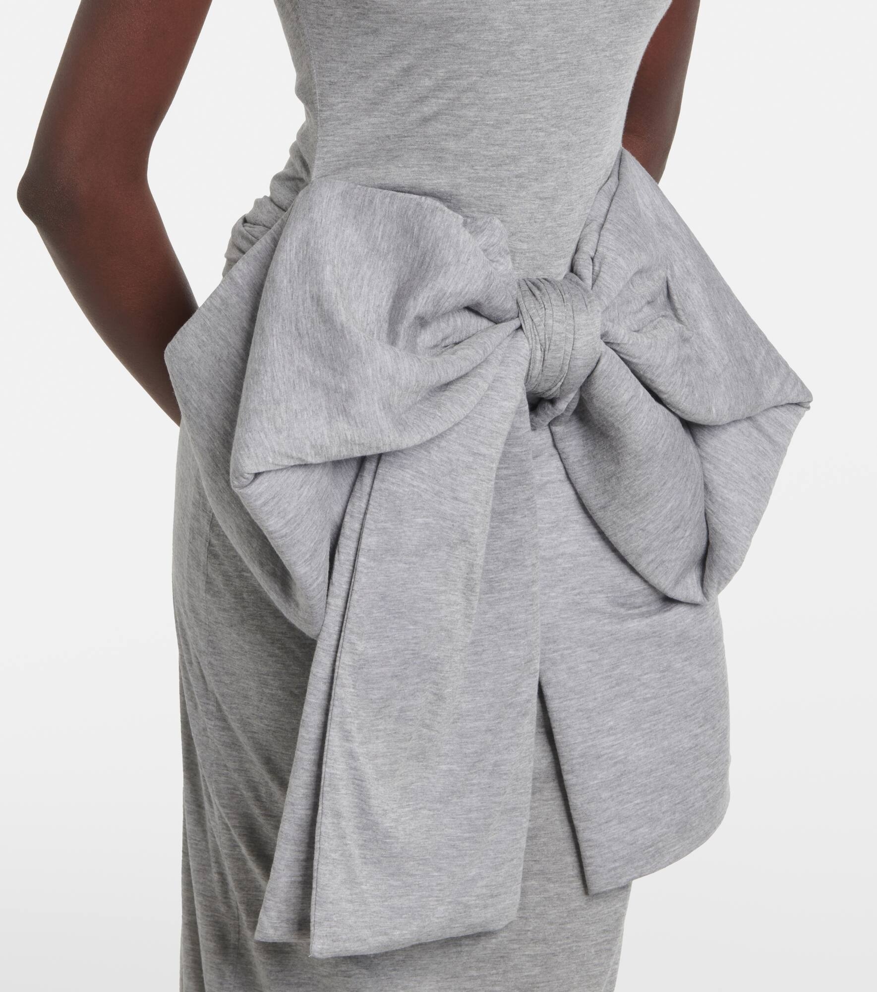 Bow-detail maxi dress - 5
