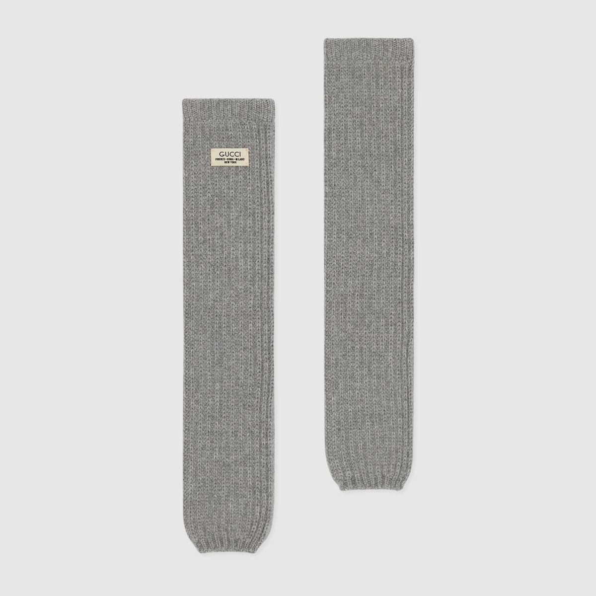 Knit cashmere leg warmers - 2