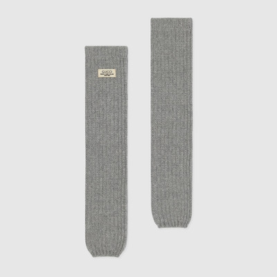 GUCCI Knit cashmere leg warmers outlook