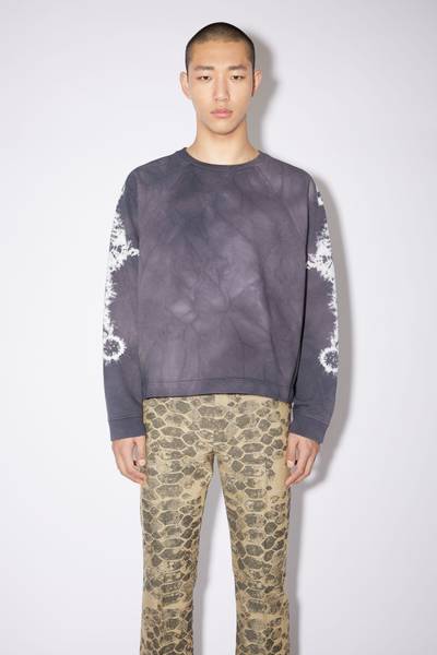 Acne Studios Crew neck sweatshirt - Dusty purple outlook