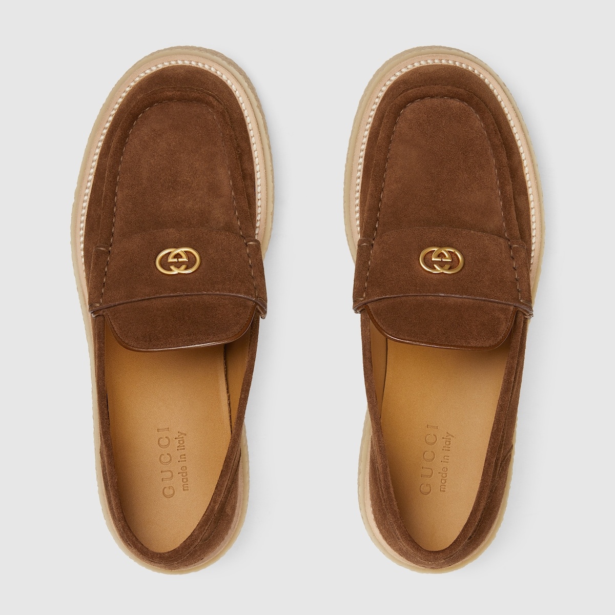 Men's loafer with Interlocking G - 5