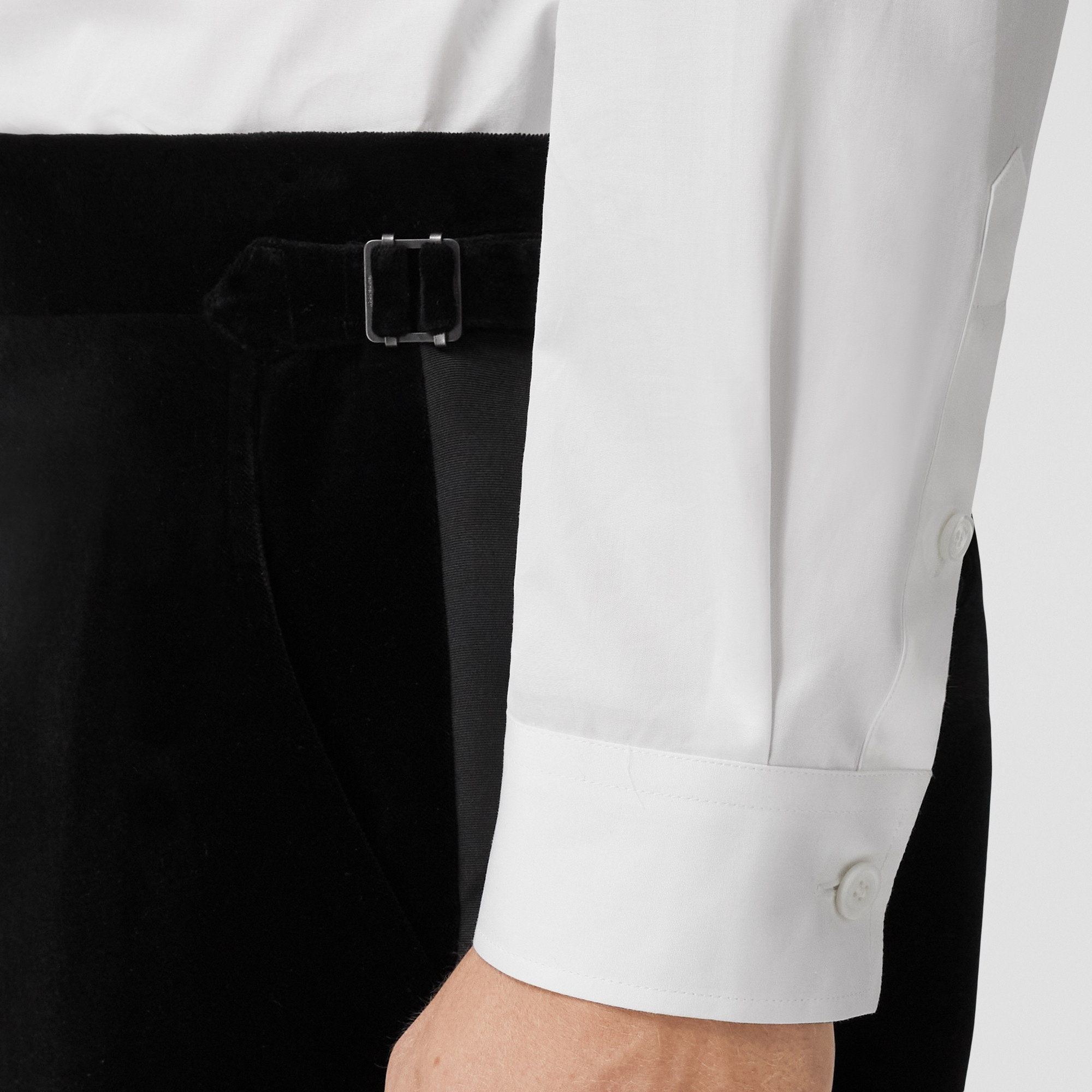 Cotton Velvet Tuxedo Trousers – Exclusive Capsule Collection - 3