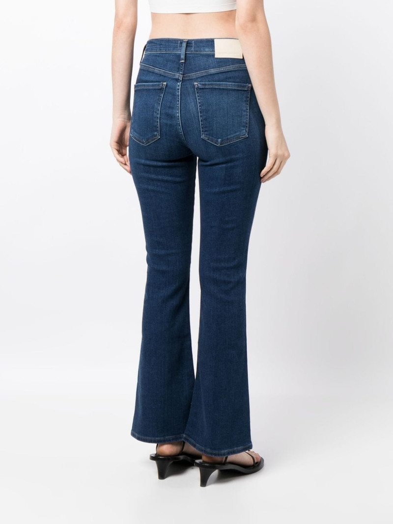 Lilah washed bootcut jeans 4