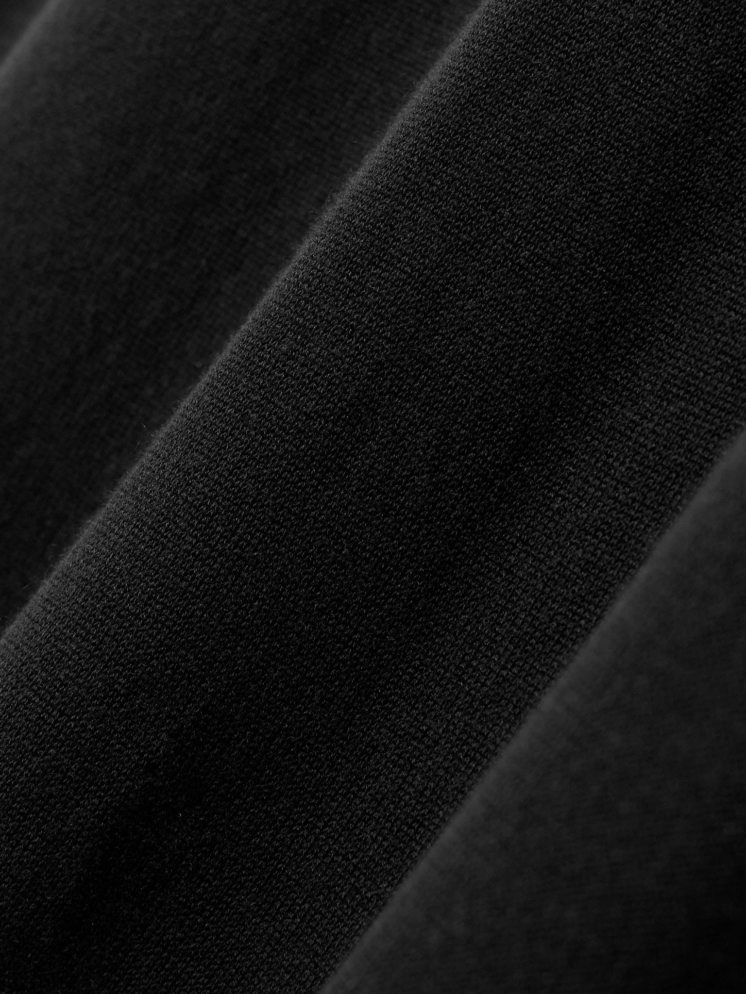 Lyocell and cashmere-blend maxi skirt Black - 5