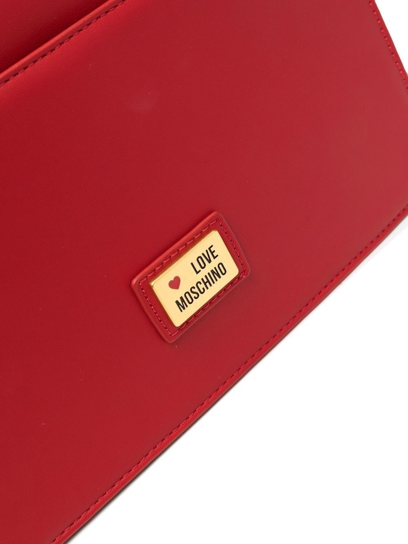 심장 로고 클립 crossbody-bag 4