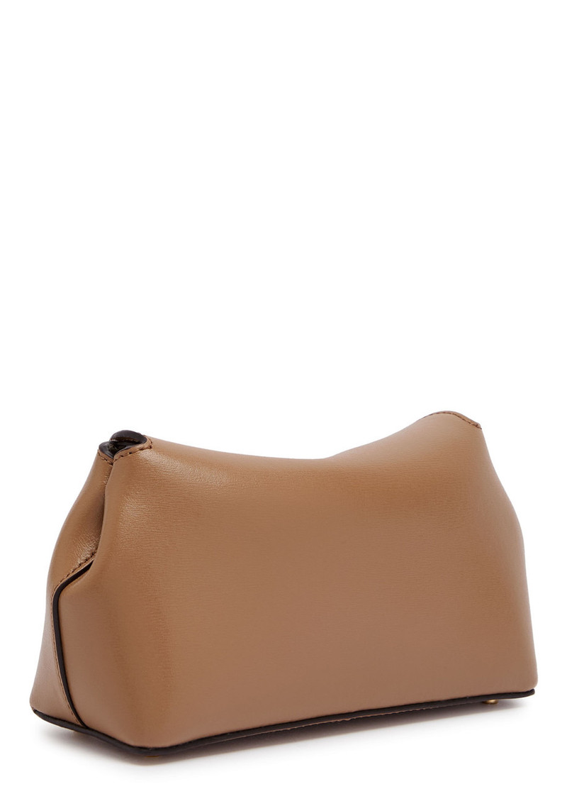 TOTEME Toteme T-lock Mini Leather Clutch outlook
