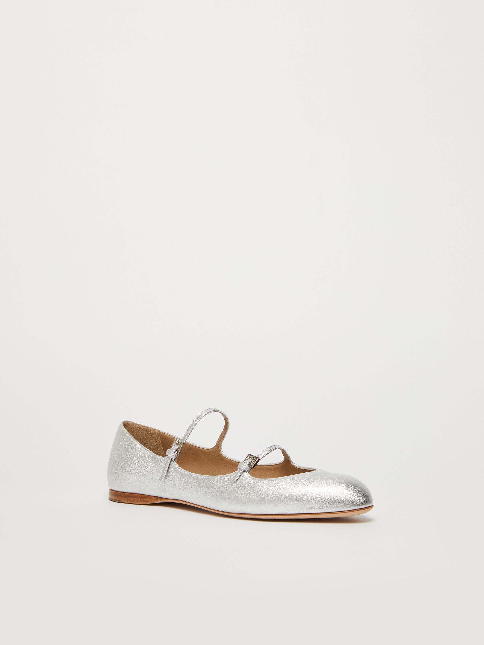 SILVERCIRCUS Laminated Nappa leather ballet flats - 2