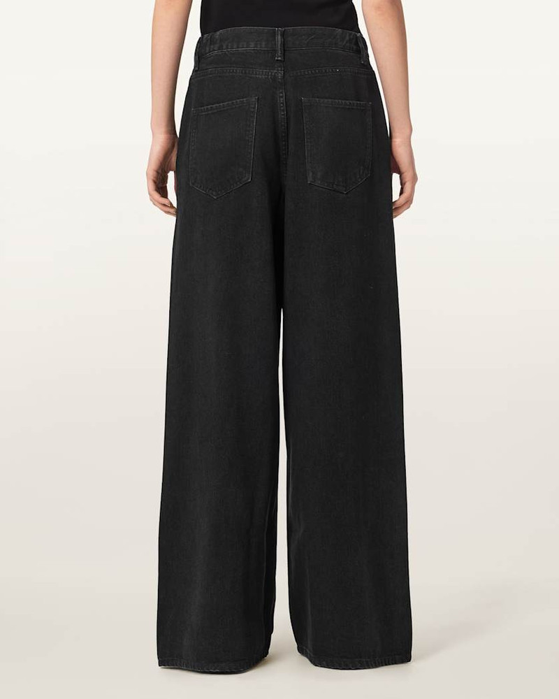HAZE PLEATED WIDE LEG JEANS 7