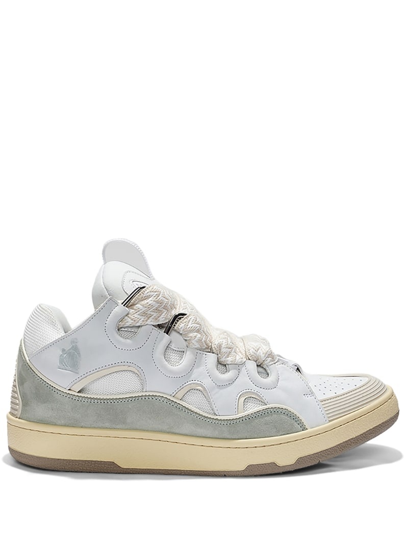 Curb leather sneakers - 1