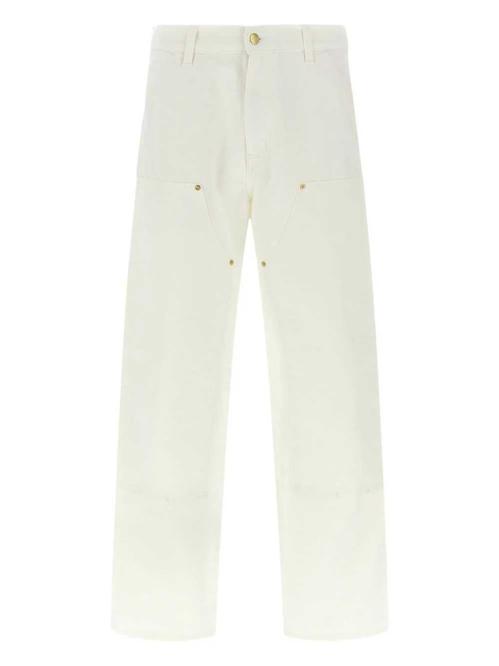 Double Knee straight-leg trousers - 1