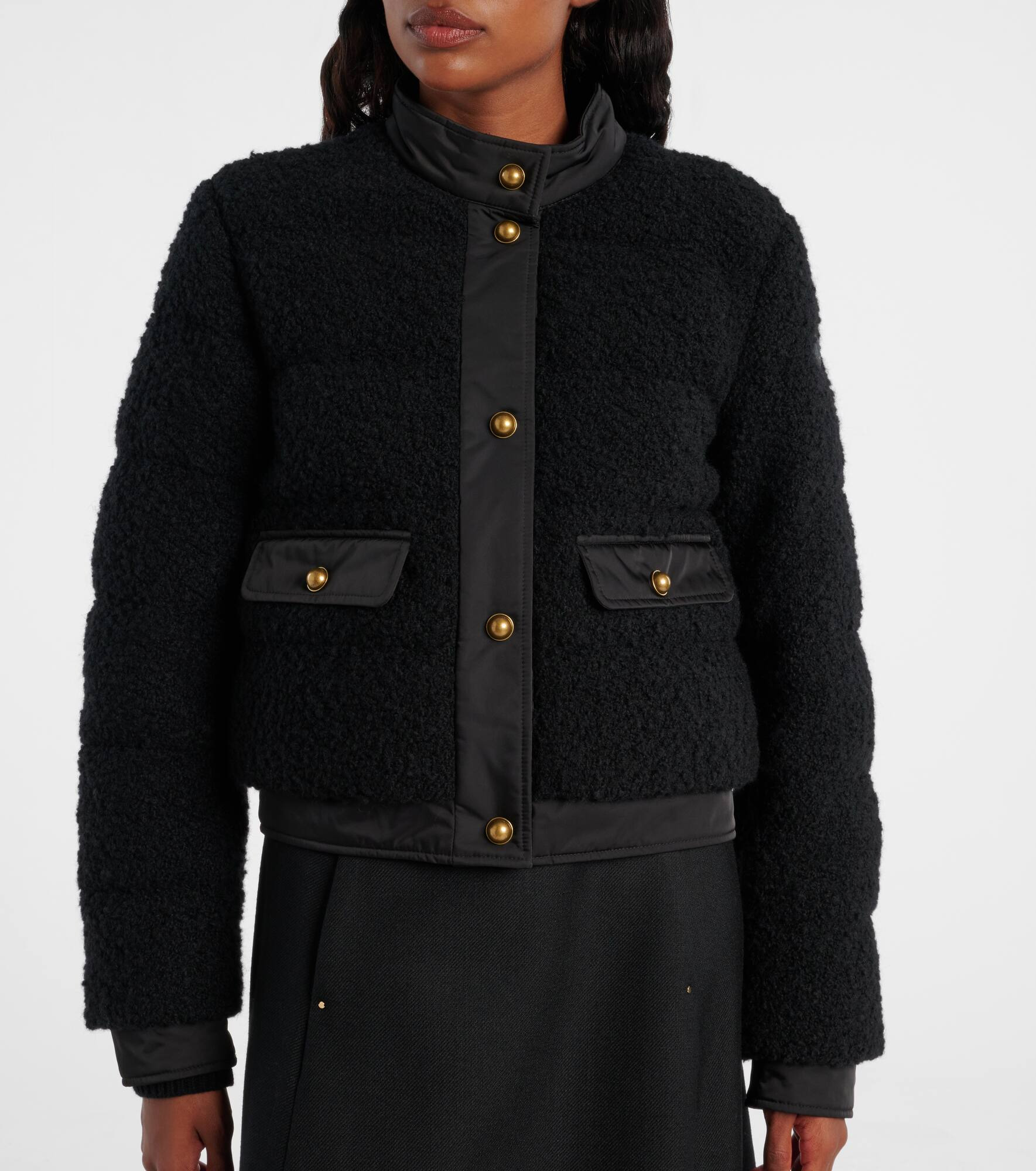 Blandy tweed down jacket - 5