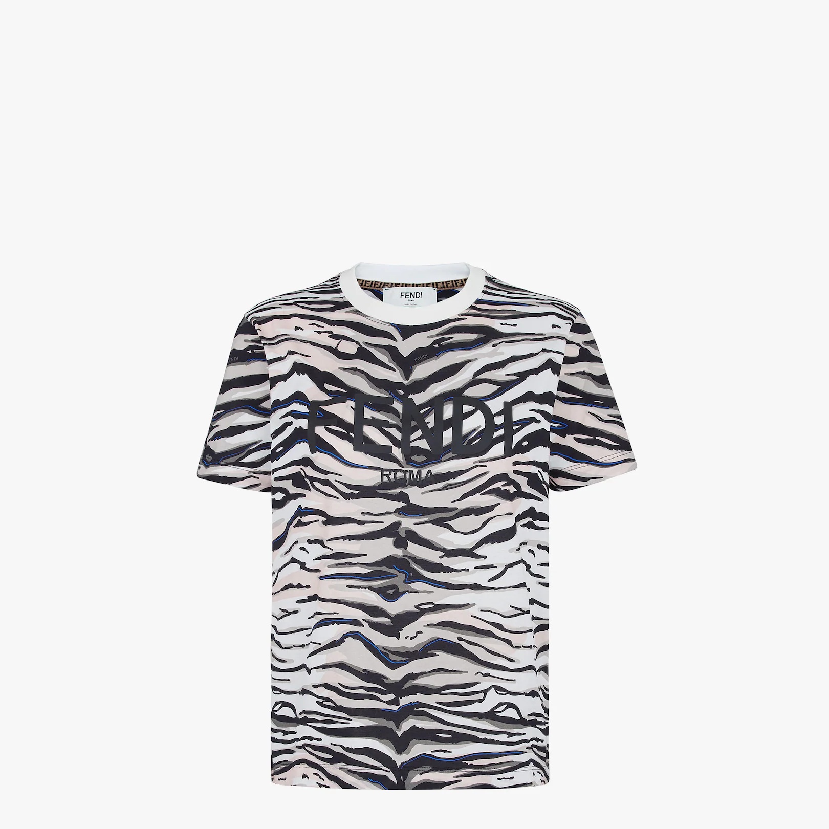 White cotton T-shirt - 1