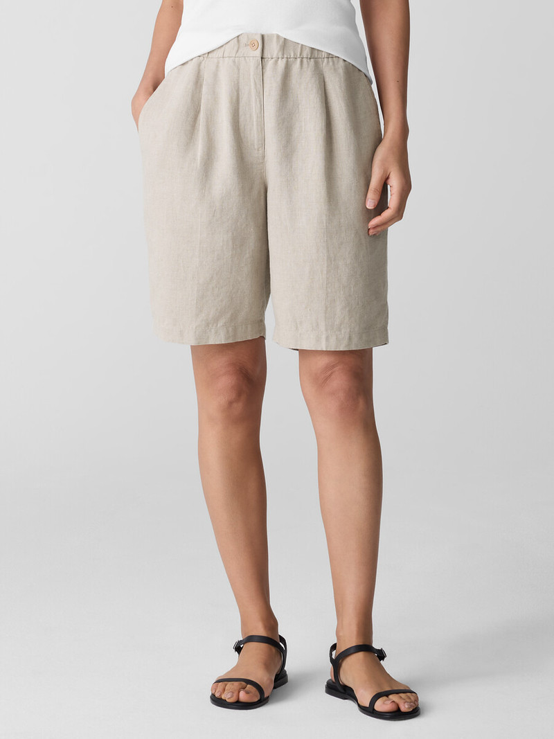 Organic Linen Shorts 3