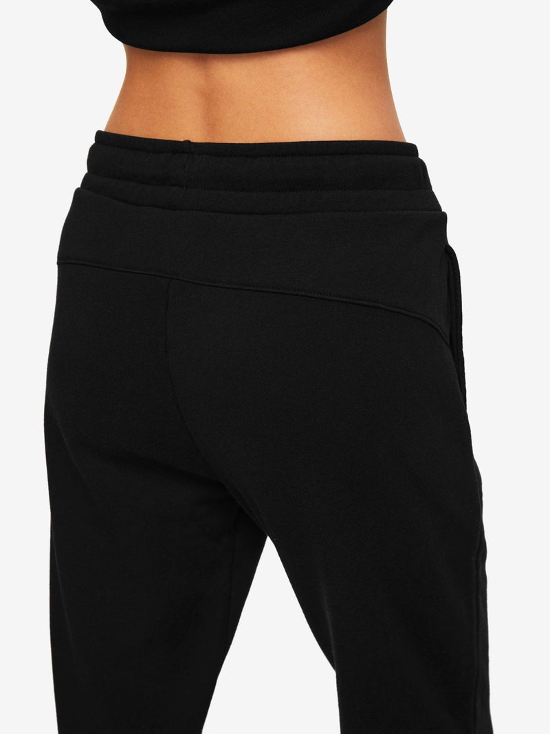 Women's Sweatpants Quinn Cotton Modal Black - 7