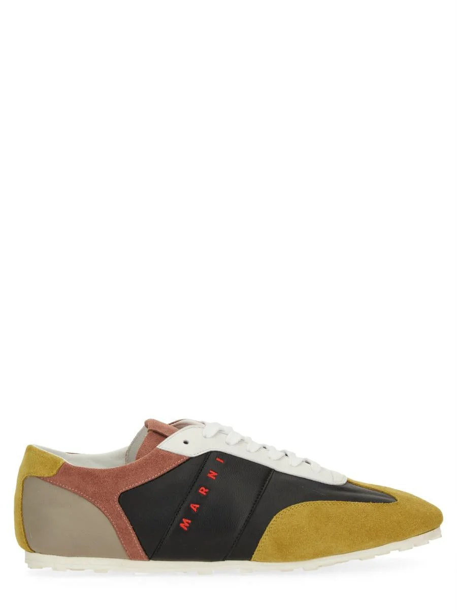 Marni Leather Sneaker - 1