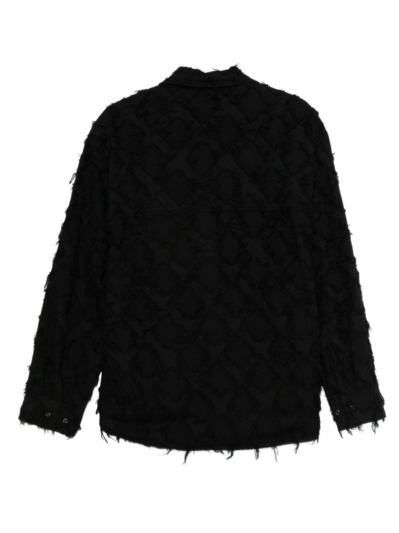 Séfr textured shirt outlook