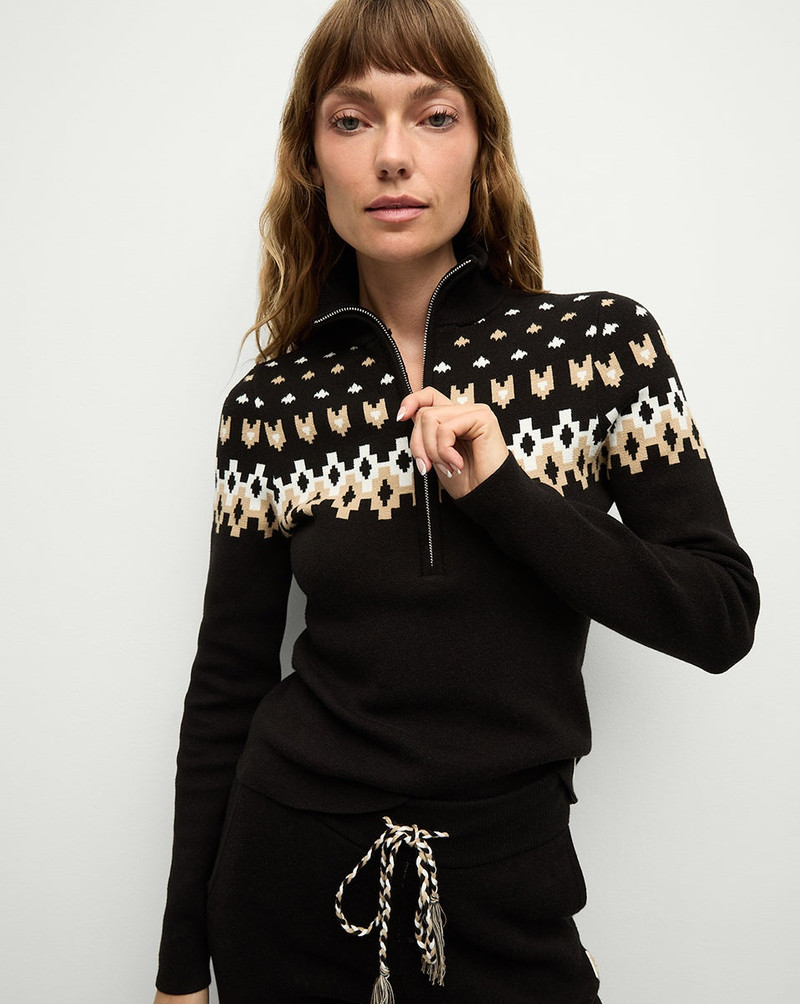 VERONICA BEARD FAIRBANKS BLANCHE KNIT TURTLENECK outlook
