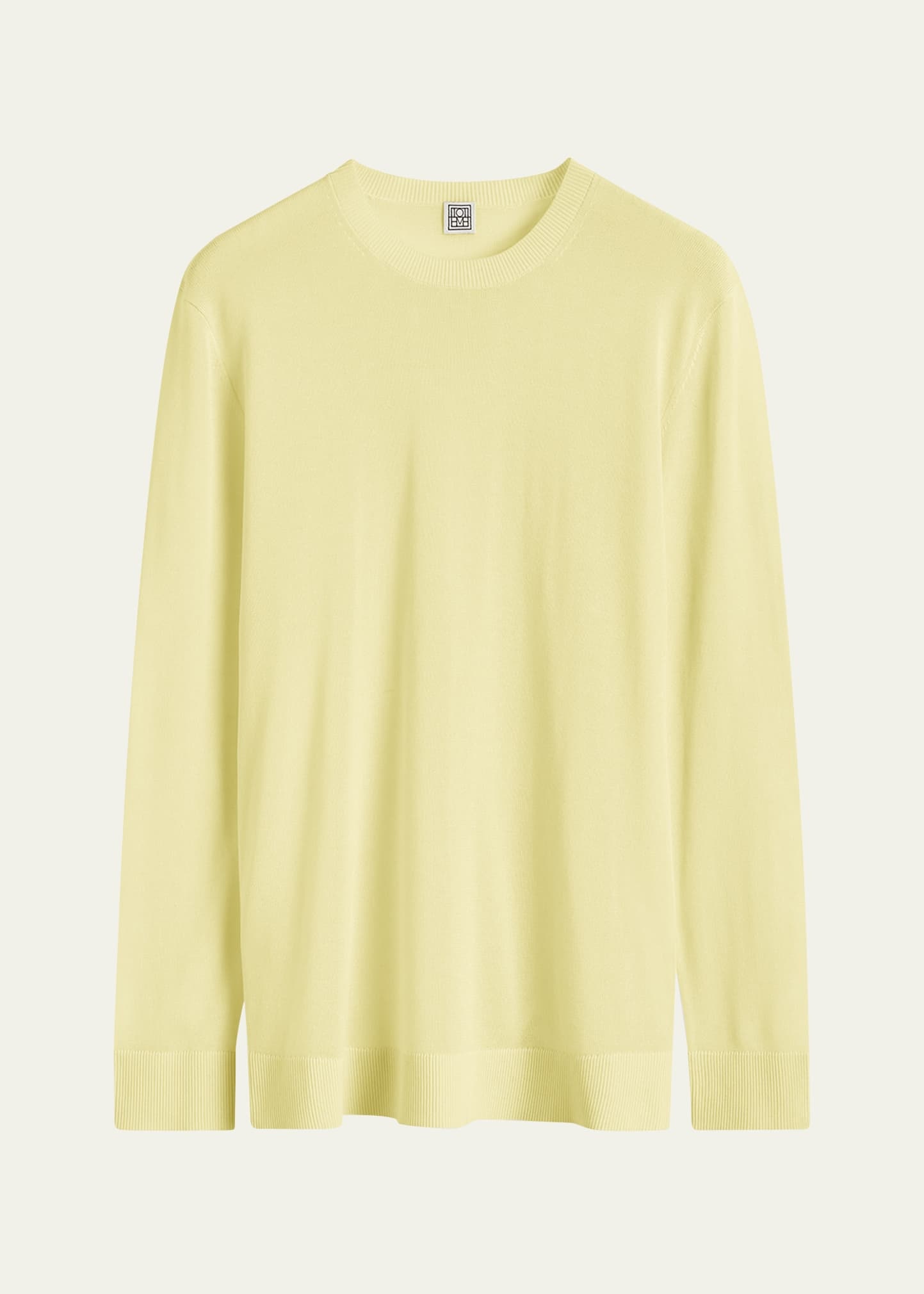 Long-Sleeve Cashmere Oversized Sweater - 1