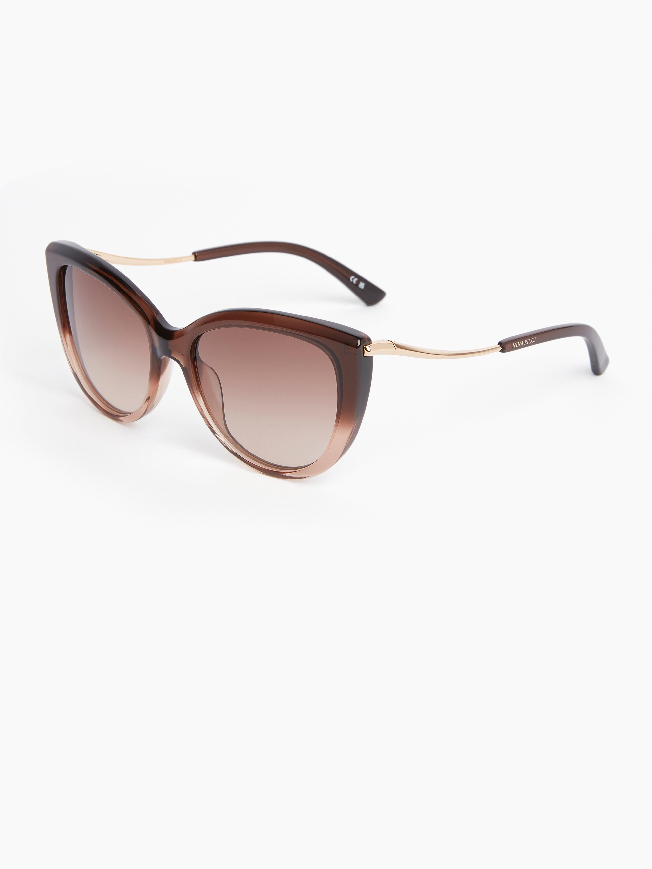 WAVES ROUND BROWN SUNGLASSES - 7