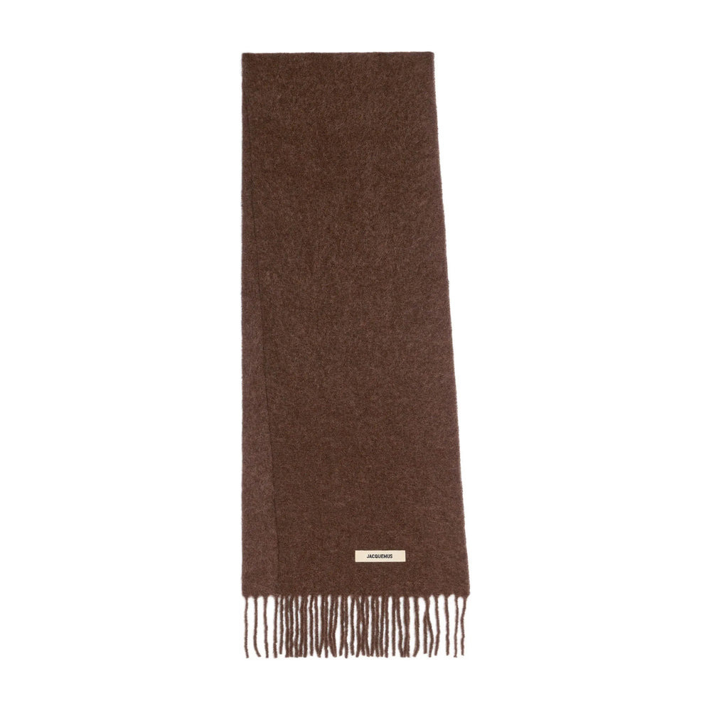 Jacquemus Brown Scarves Men - 1