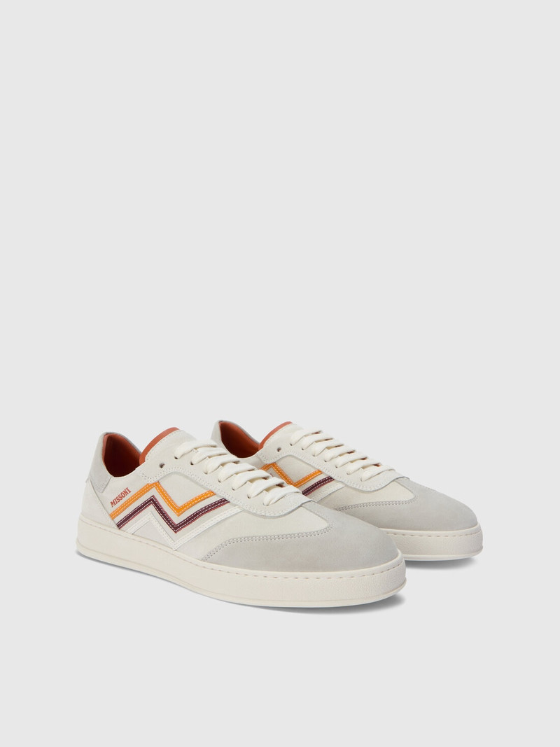 Missoni Sneakers with zigzag relief outlook