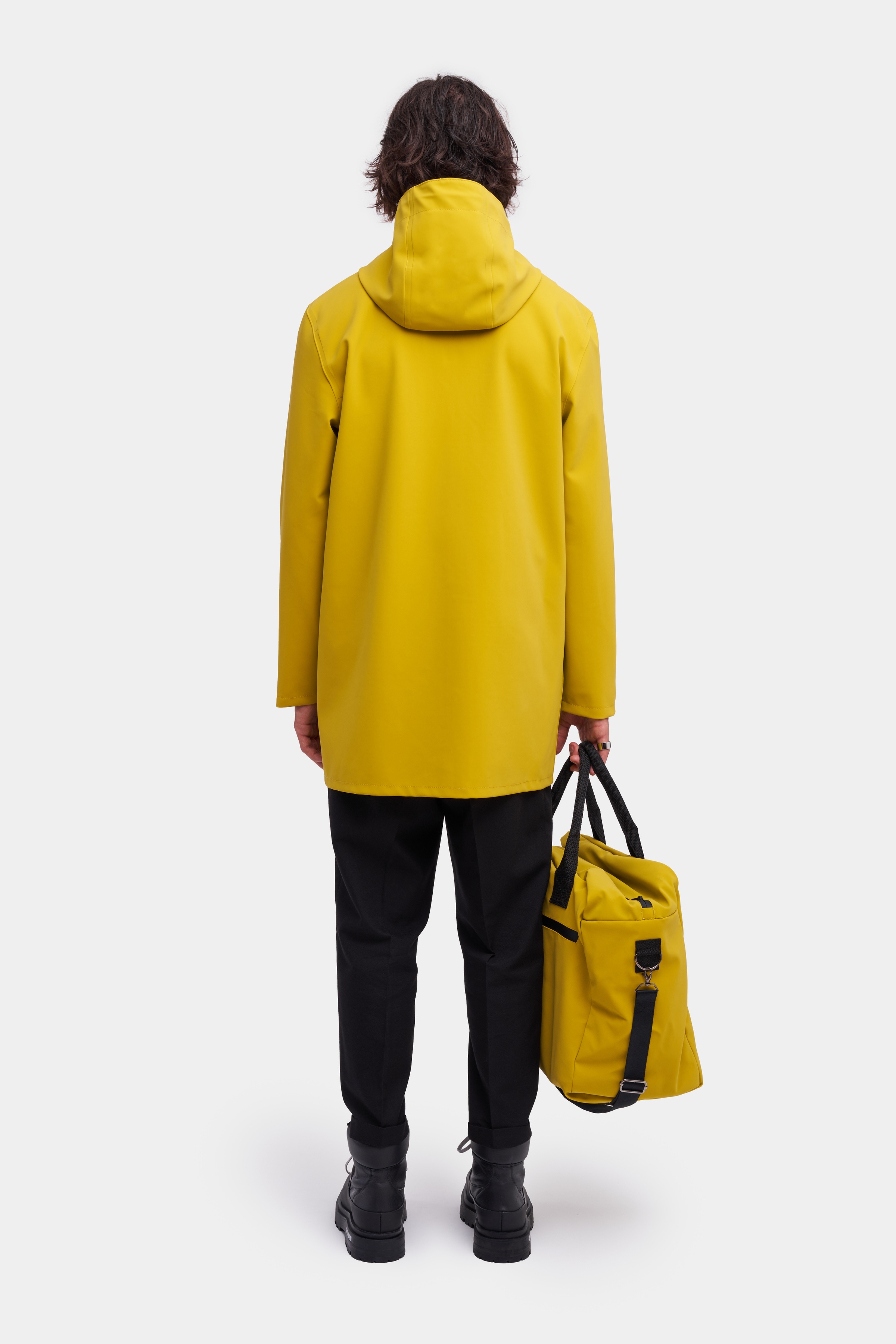Stockholm Matte Raincoat Gold - 4