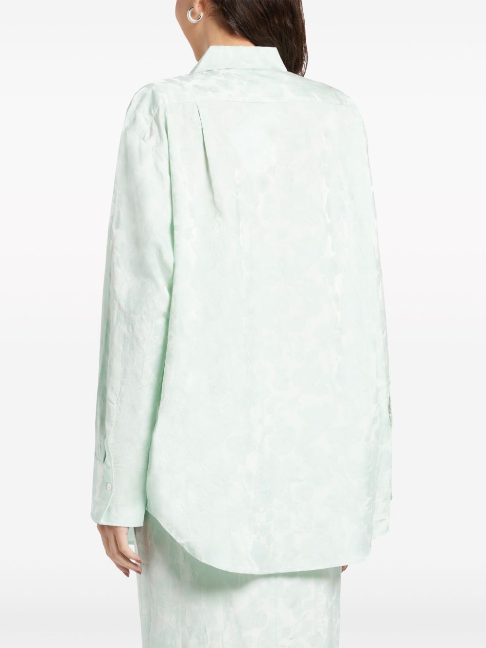 floral-print long-sleeve shirt - 4