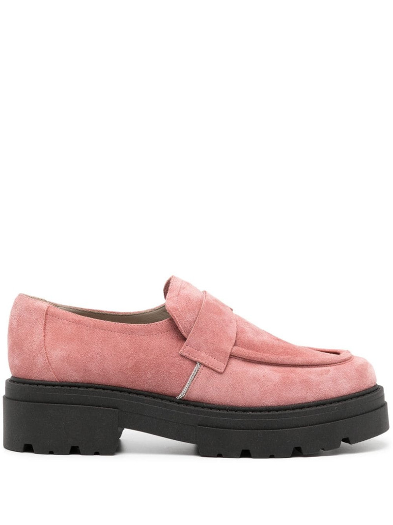 suede slip-on loafers 1