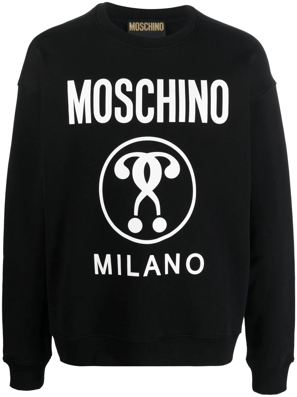 logo-print crew-neck sweatshirt - 1