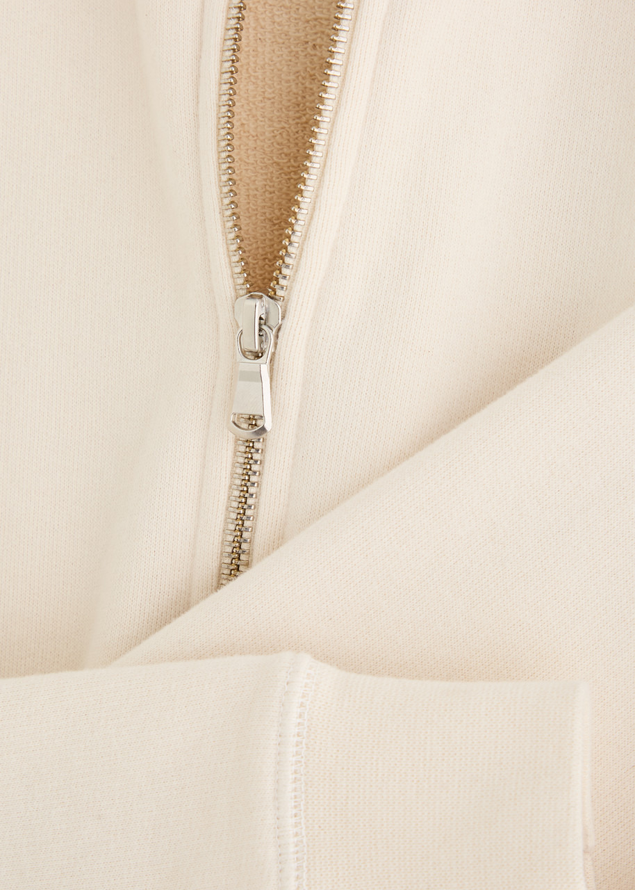 Sunspel Half-zip Cotton Sweatshirt - 5