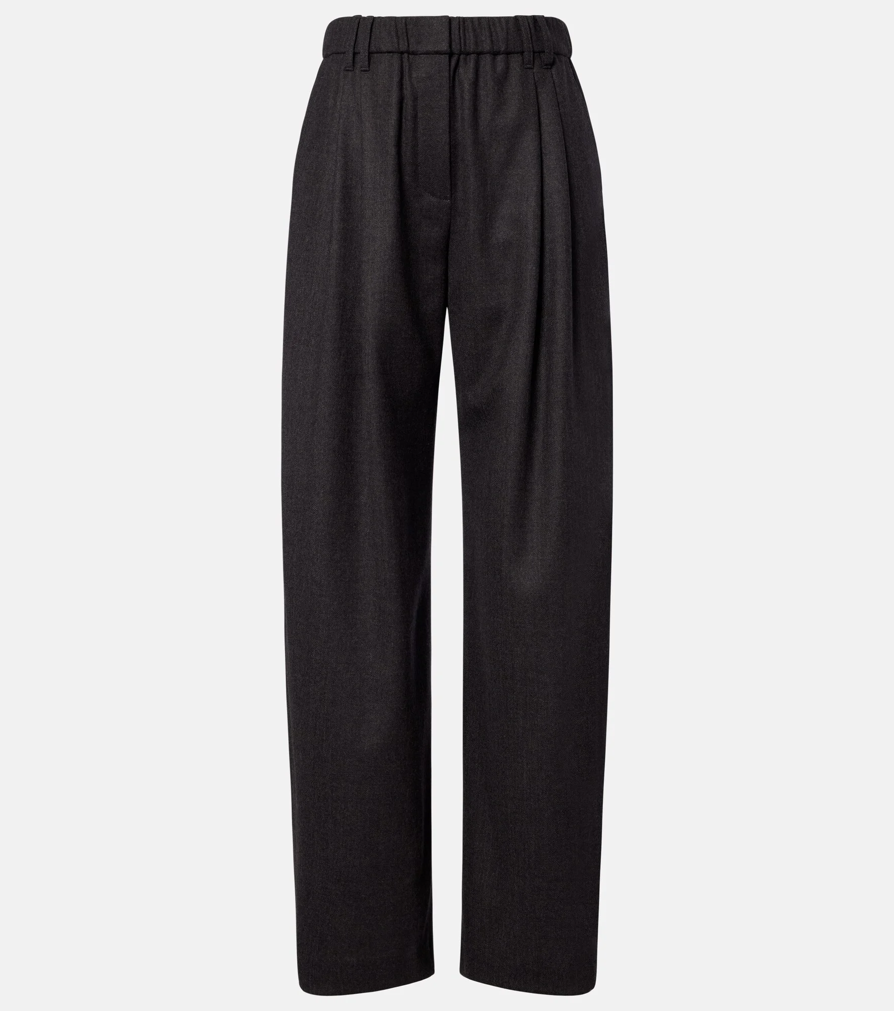 Monili virgin wool wide-leg pants - 1
