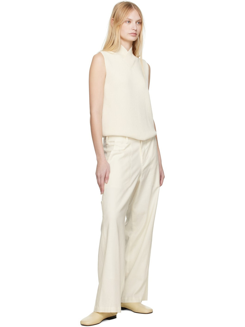 Studio Nicholson Off-White Ceres Vest outlook