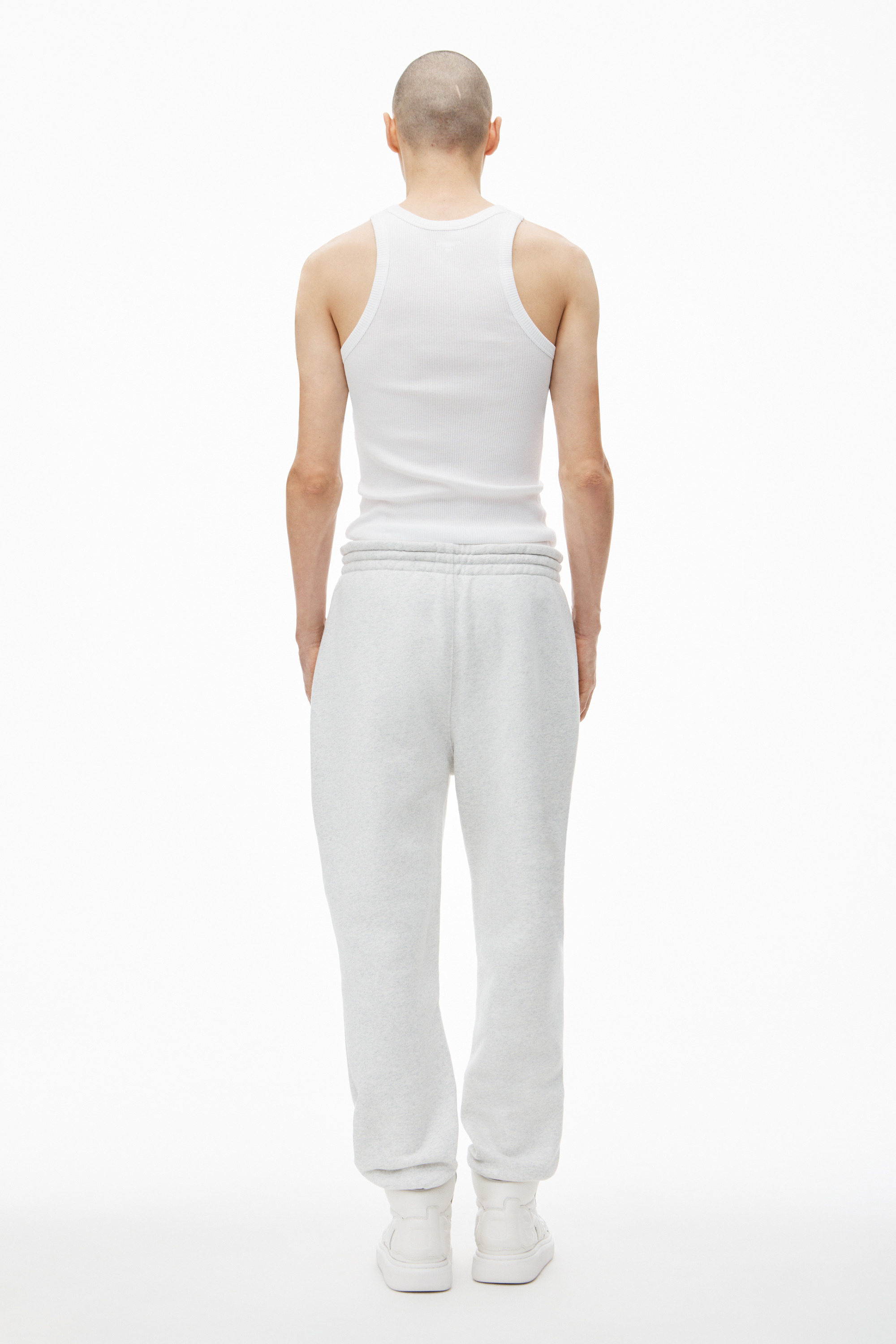 SWEATPANT IN DENSE FLEECE - 4