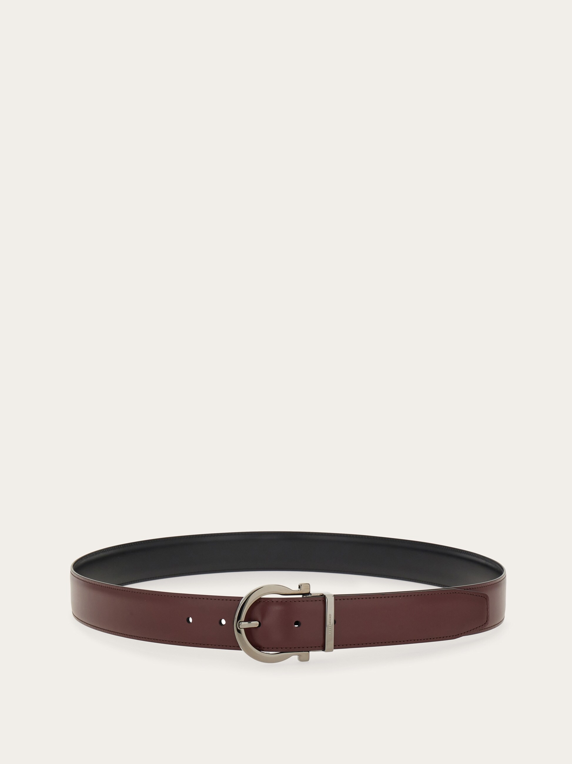 Reversible and adjustable Gancini belt - 3