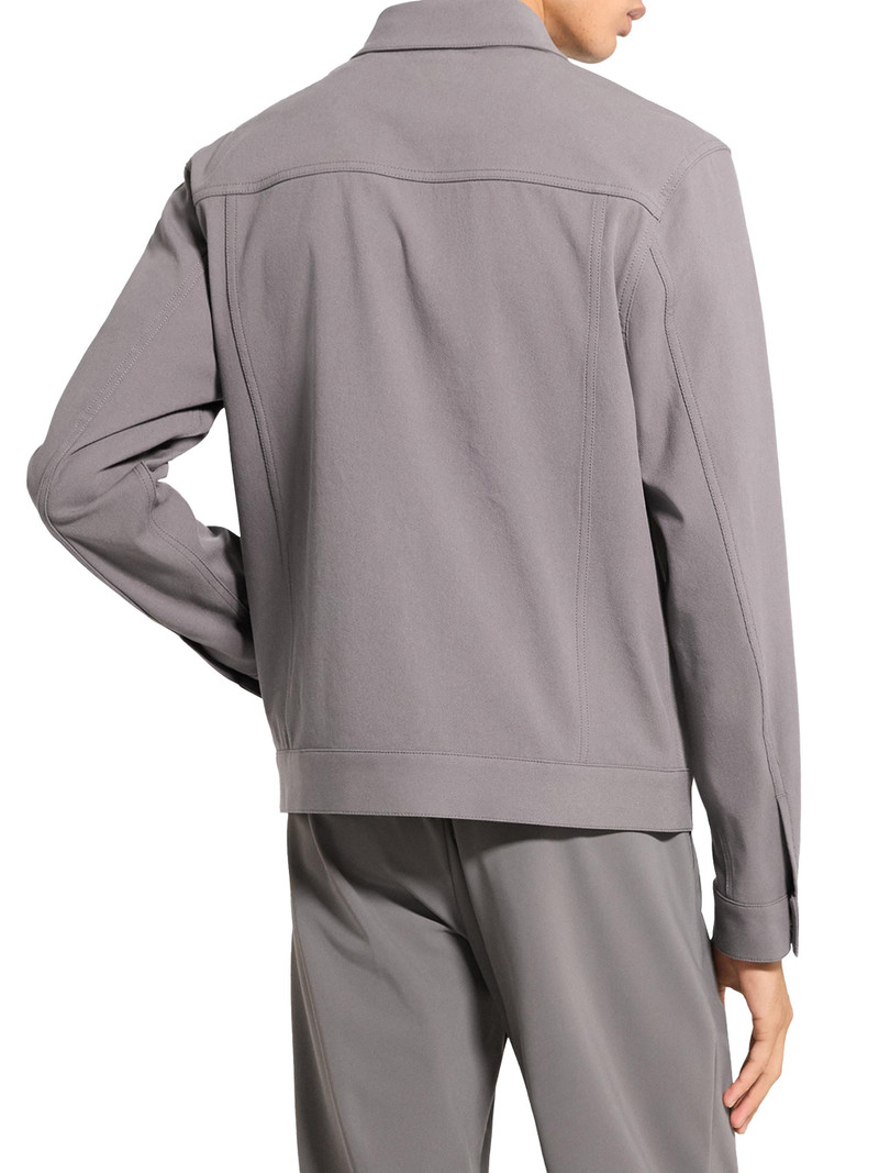 Men's River Neoteric Twill Trucker Jacket - Carbon 5