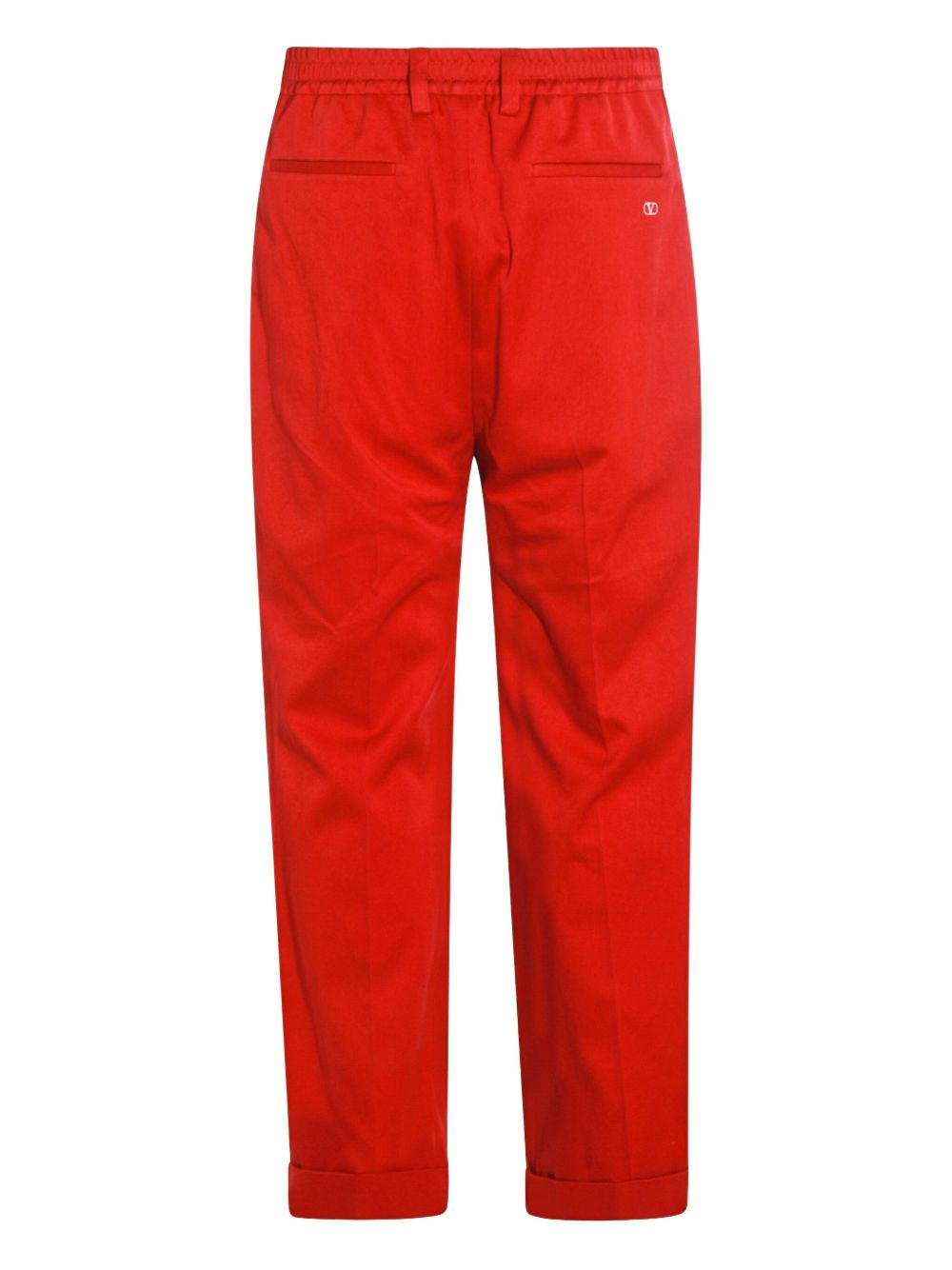 pleated-cuffed trousers - 2