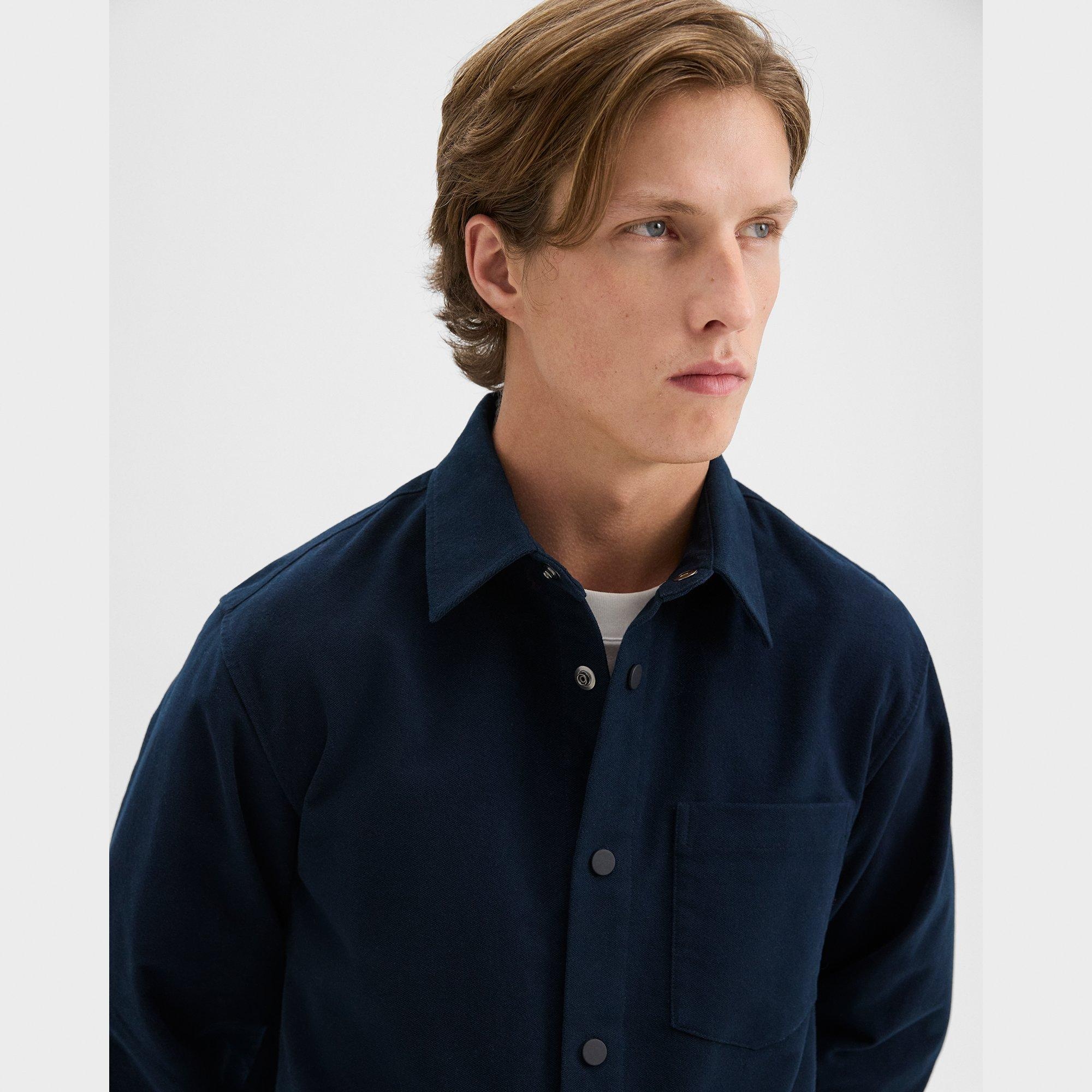 Shirt Jacket in Moleskin Twill - 5