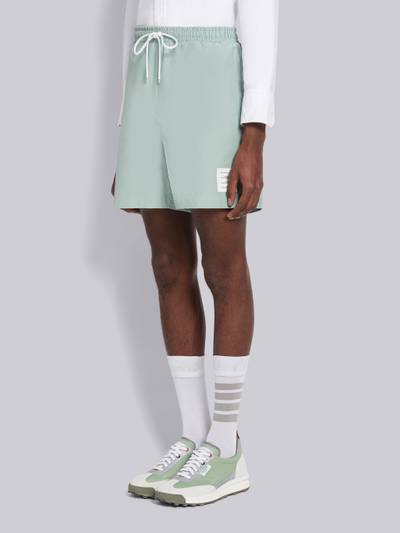 Thom Browne Ripstop Topstitch Track Shorts outlook